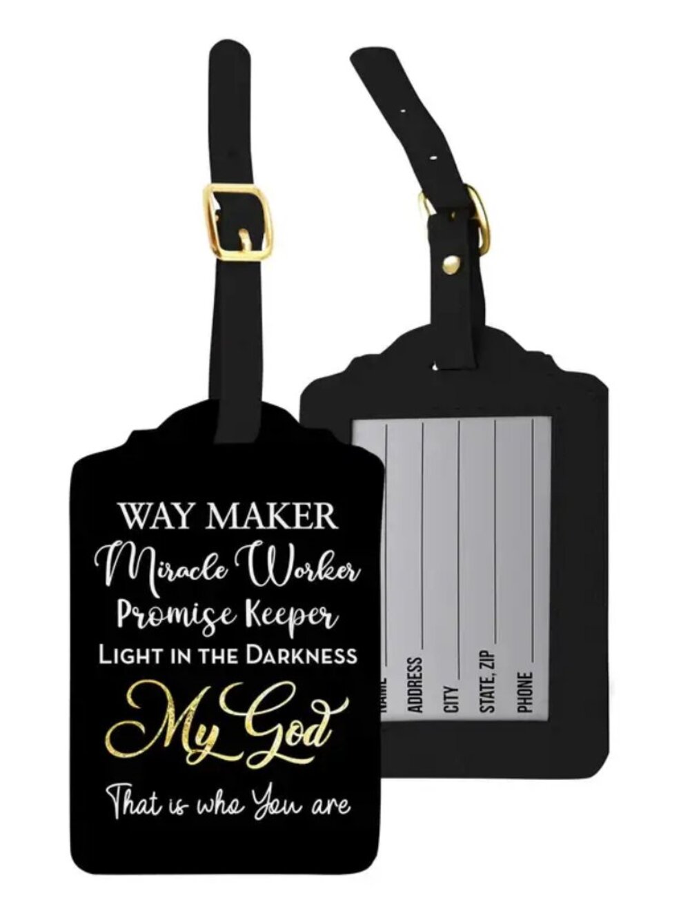 Luggage Tag Set | Way Maker